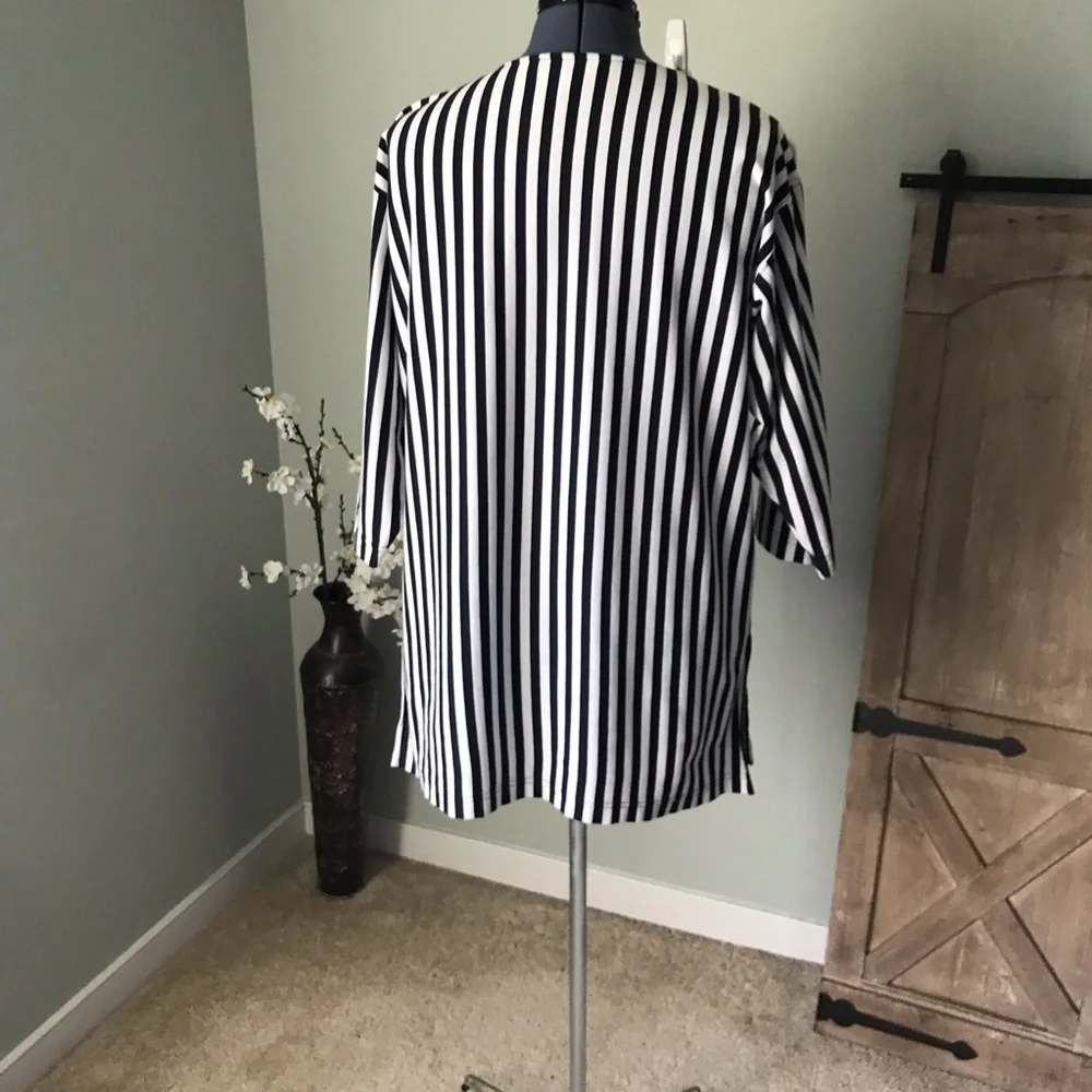 New York Style Stirpe Top Size S - Picture 5 of 6